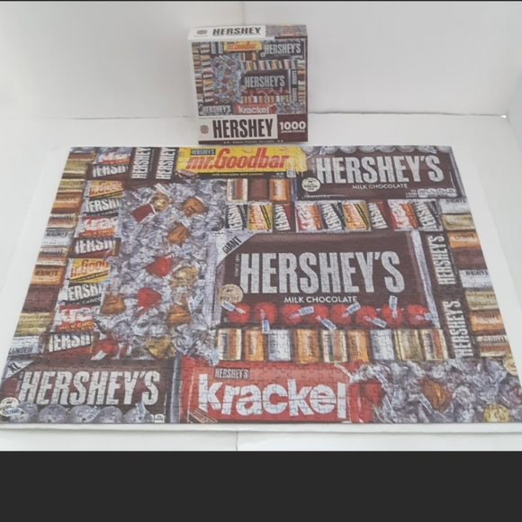 Hershey's Chocolate Paradise 1000-piece puzzle by MasterPieces - Picture 2 of 3